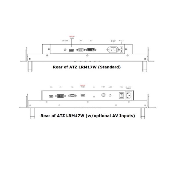 ATZ LRM17W_rearview